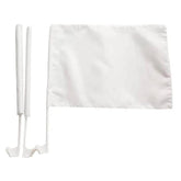 12x18inches White Blank Car flag Sublimation flag